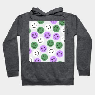 Genderqueer Happy Faces Hoodie